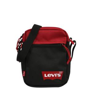 LEVI'S ® Taška cez rameno  červená / čierna