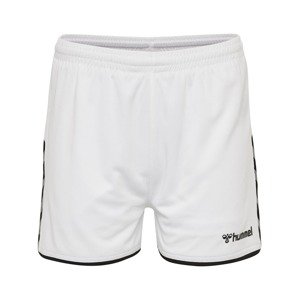Hummel Športové nohavice 'Poly'  čierna / biela