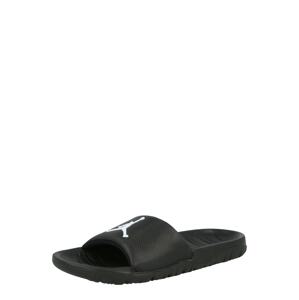 Jordan Plážové / kúpacie topánky 'Break'  čierna / biela