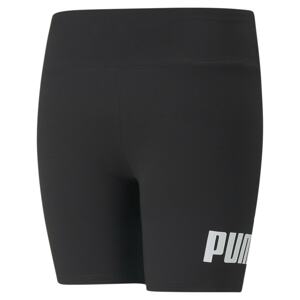 PUMA Športové nohavice 'Essentials'  čierna / biela