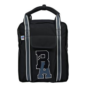 BOSS Black Batoh 'Backpack squared x Russell Athletics'  námornícka modrá / dymovo modrá