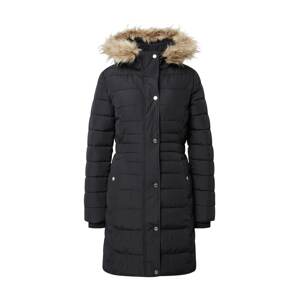HOLLISTER Zimný kabát  čierna