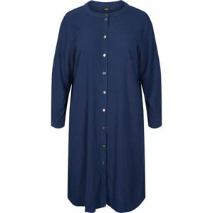 Zizzi Košeľové šaty  námornícka modrá