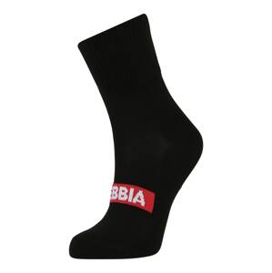 NEBBIA Ponožky 'EXTRA MILE'  červená / čierna / biela