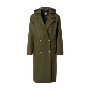 ONLY Prechodný kabát 'Melisa'  pastelovo zelená / tmavozelená