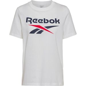 Reebok Sport Funkčné tričko  tmavomodrá / červená / biela