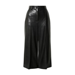 BOSS Black Plisované nohavice 'Telita'  čierna