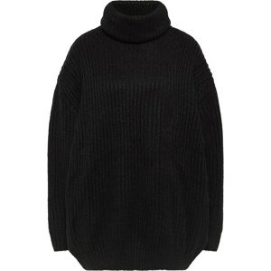 RISA Oversize sveter  čierna