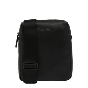 Calvin Klein Taška cez rameno  sivá / čierna