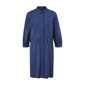 COMMA Košeľové šaty  námornícka modrá
