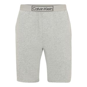 Calvin Klein Underwear Pyžamové nohavice  sivá / čierna