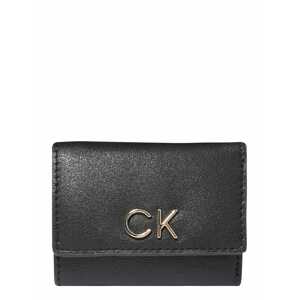 Calvin Klein Peňaženka  zlatá / čierna
