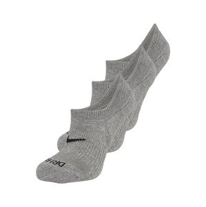 NIKE Športové ponožky  sivá melírovaná / čierna