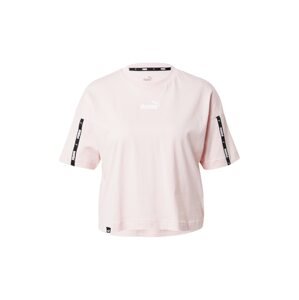 PUMA Funkčné tričko  ružová / čierna / biela
