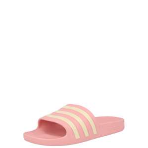 ADIDAS SPORTSWEAR Plážové / kúpacie topánky 'Adilette Aqua'  krémová / ružová