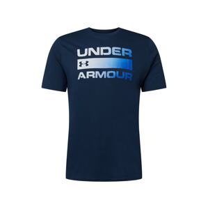 UNDER ARMOUR Funkčné tričko 'Team Issue'  modrá / námornícka modrá / biela