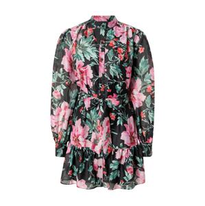 Oasis Košeľové šaty  nefritová / pastelovo zelená / ružová / ružová / čierna