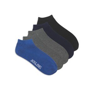 JACK & JONES Ponožky 'Fred'  modrá / námornícka modrá / sivá melírovaná / čierna / biela