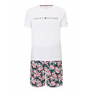 Tommy Hilfiger Underwear Krátke pyžamo  námornícka modrá / zmiešané farby / červená / biela
