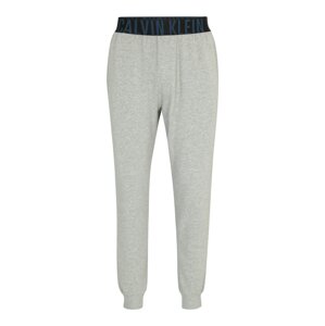 Calvin Klein Underwear Pyžamové nohavice  námornícka modrá / sivá melírovaná / čierna