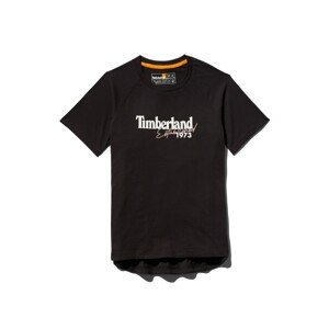 TIMBERLAND Tričko  svetlooranžová / čierna