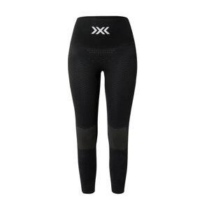 X-BIONIC Športové nohavice 'ENERGIZER 4.0'  sivá / čierna / biela