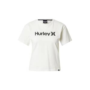 Hurley Funkčné tričko 'OCEANCARE'  čierna / biela