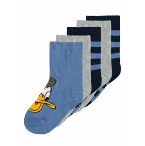 NAME IT Ponožky 'Ahili'  námornícka modrá / zlatá žltá / sivá / biela