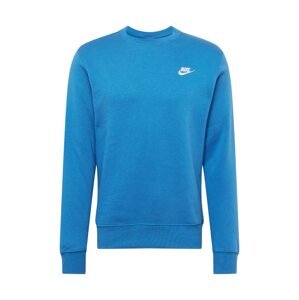 Nike Sportswear Mikina  modrá / biela