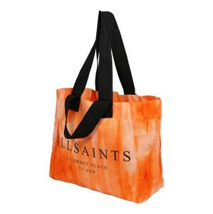 AllSaints Shopper  oranžová / čierna