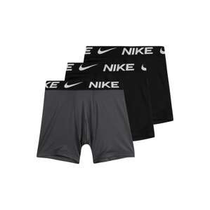 Nike Sportswear Nohavičky  sivá / čierna / biela