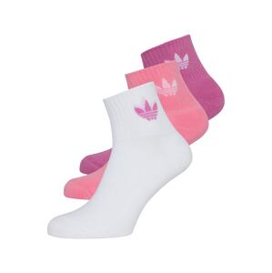 ADIDAS ORIGINALS Ponožky  ružová / eozín / biela