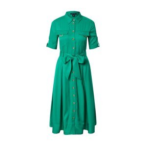 Karen Millen Košeľové šaty  zelená