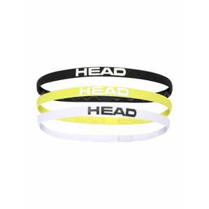 HEAD Športová čelenka  žltá / čierna / biela