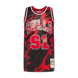Mitchell & Ness Tričko 'Bulls'  červená / čierna / biela