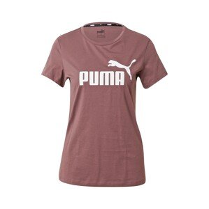 PUMA Funkčné tričko  slivková / biela