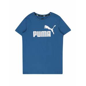 PUMA Funkčné tričko  kráľovská modrá / biela