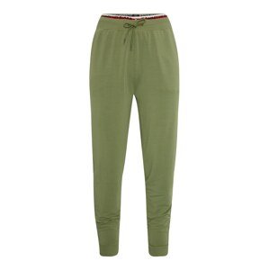 Tommy Hilfiger Underwear Pyžamové nohavice  zelená / červená / čierna / biela