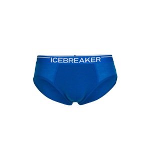 ICEBREAKER Športové nohavičky 'ANATOMICA'  modrá / biela