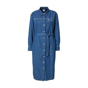 Lee Košeľové šaty  modrá denim