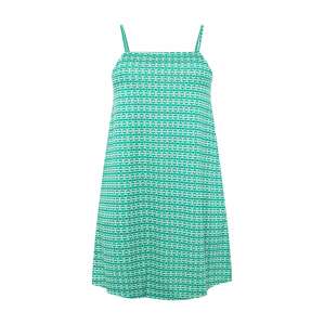 ONLY Curve Letné šaty 'SIGGA'  béžová / zelená