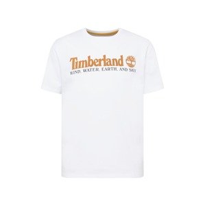 TIMBERLAND Tričko  oranžová / čierna / biela